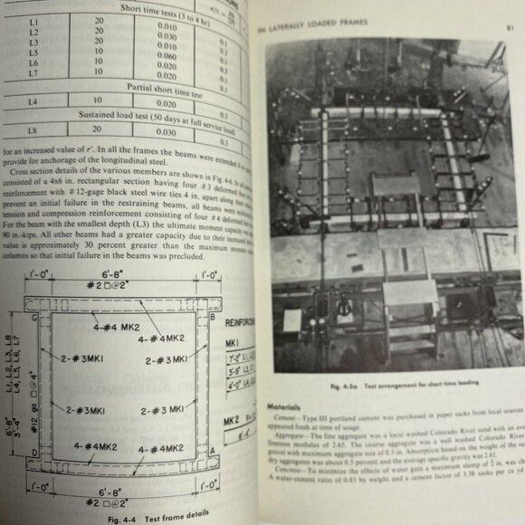Symposium on Reinforced Concrete Columns SP-13 HC HB 1966 ACI Hardcover - Picture 7 of 12